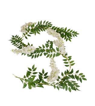 Garland wisteria artificial 30x30x188cm
