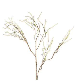 Branch plants spray artificial 108x30x6cm - Cream