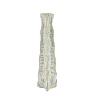 Vase ceramic 27x10x36cm - White