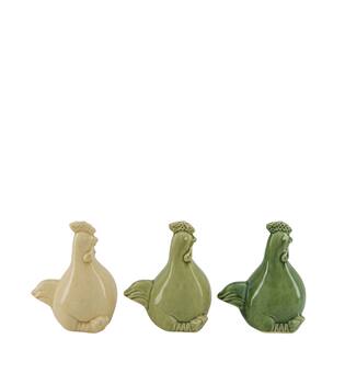 Statue turkey ceramic 12.5x9.5x15.5cm C/3