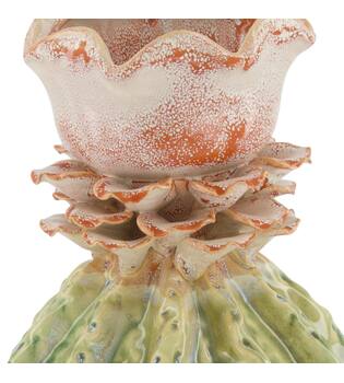 Vase ceramic 21x21x33cm - Green