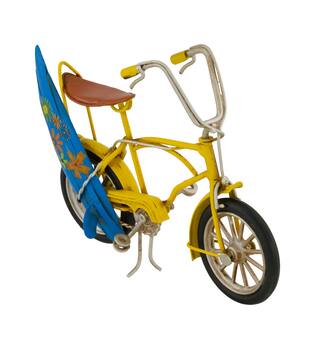 Figurine bike metal 16.5x4x11cm