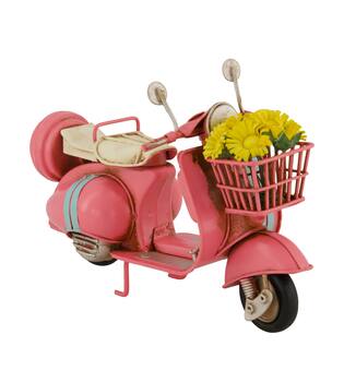 Figurine scooter metal 17x7.5x11.5cm