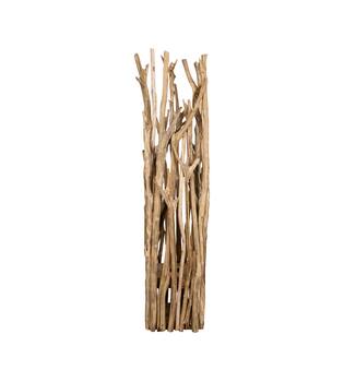 Floor lamp branch with lights chestnut 24x24x115cm - Natural
