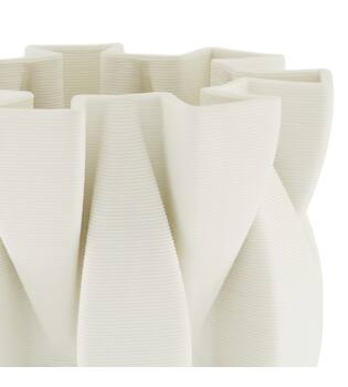 Vase 3D ceramic 15x15x30cm
