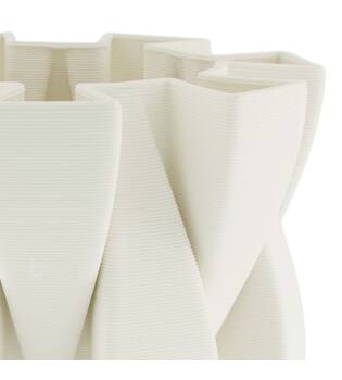 Vase 3D ceramic 19x19x39.5cm