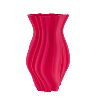 Vase 3D ceramic 21x22x36cm - Pink