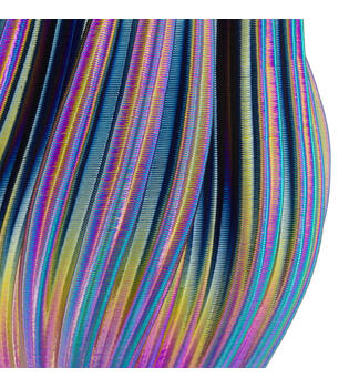 Vase 3D ceramic 24x24x38cm - Multi