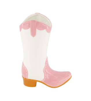 Vase boot ceramic 16.5x8.5x23cm - Multi