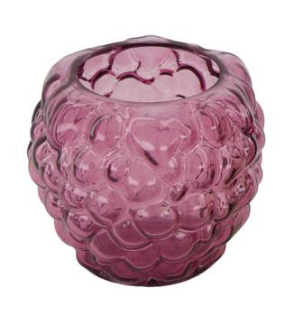 Tealight holder grape glass 10x10x8.6cm C3 - Multi