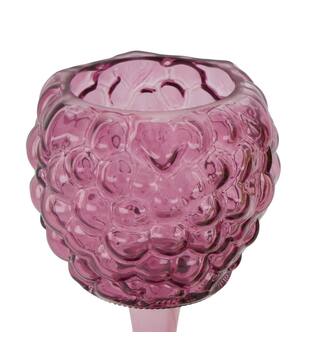 Tealight holder grape glass 9.2x9.2x17.7cm - Multi