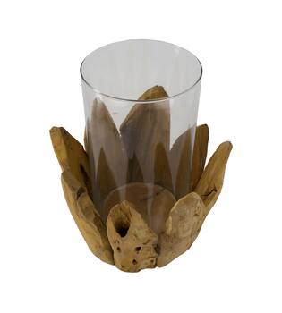 Bowl root 26x26x18cm - Natural