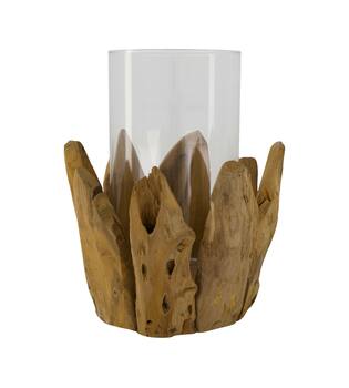 Bowl root 26x26x18cm - Natural