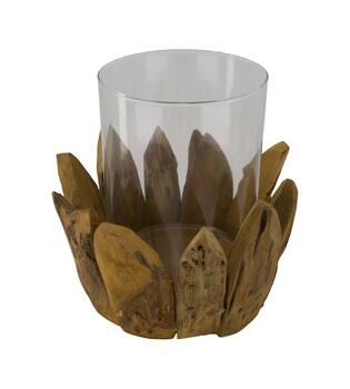Bowl root 24x24x22cm - Natural