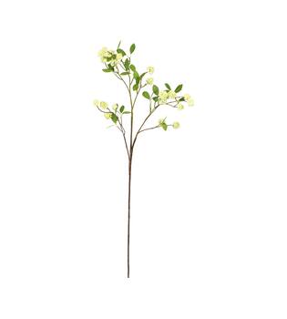 Branch berries artificial 119.5x25x5cm - Cream