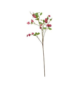 Branch berries artificial 119.5x25x5cm - Pink