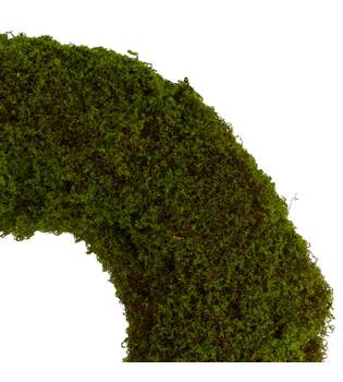 Wreath moss PE 58x58x8cm - Green