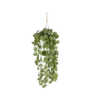 Plant monstera PE with hanger 18x18x80cm