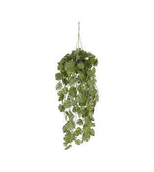 Plant monstera PE with hanger 18x18x80cm