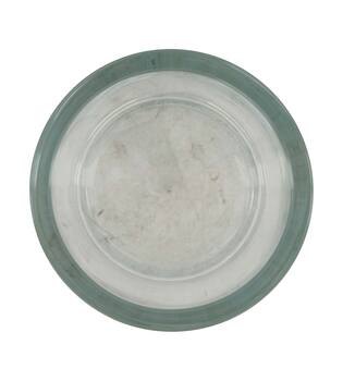 Tealight holder round glass 12x12x12cm - Transparent