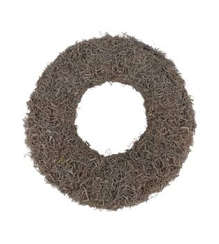 Wreath curly moss nature 58x58x11cm