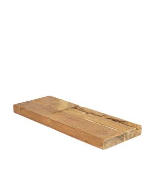 Shelf teak wood 58x22x3cm - Natural