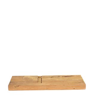 Shelf teak wood 58x22x3cm - Natural