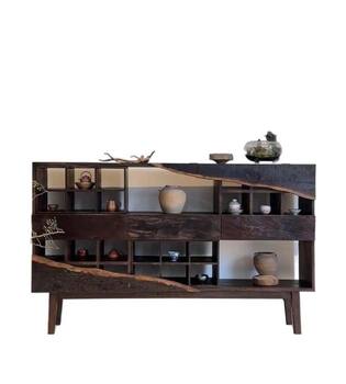 Cabinet sideboard reclaimed wood vintage 150x90x40cm