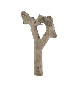 Root driftwood 36.5x15x6cm - White