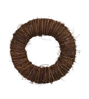 Wreath rattan 58x58x15cm