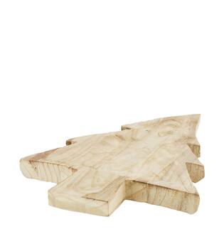 Tray tree paulownia wood 38x28x3cm