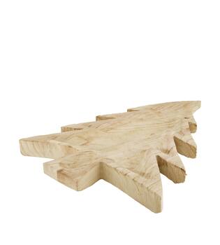 Tray tree paulownia wood 58x37x4cm - Natural