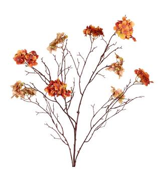 Branch hydrangea artificial 102x40x10cm