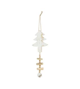 Hanger tree historic wood 14.5x1.5x40cm - Natural