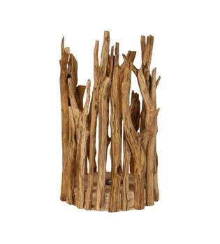 Table lamp chestnut 24x24x38cm
