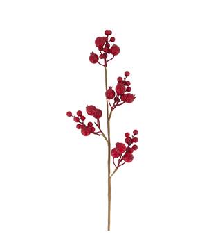 Branch berry mixed rosehips artificial 77x15x5cm