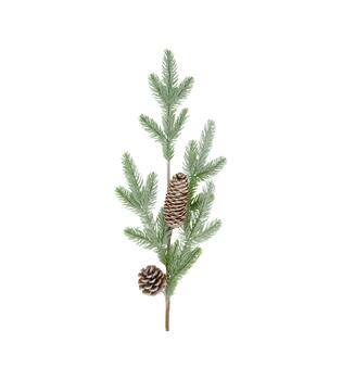 Branch pine needle with pinecones artificial 76x25x6cm