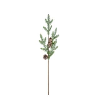 Branch pine needle with pinecones artificial 76x25x6cm