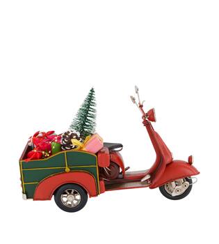 Figurine scooter tricycle metal 27x11.5x18.5cm
