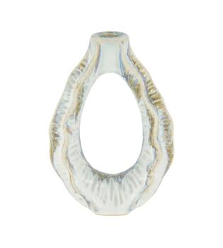 Dinnercandle holder ceramic 12.5x6x18cm