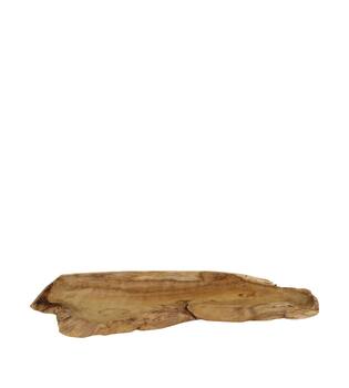 Plateau bois de teck 90x30x5cm naturel