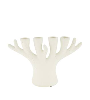 Dinnercandle holder ceramic 30x10x19cm