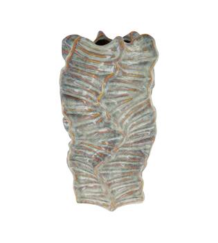 Vase Keramik d16h24cm dunkelgrau