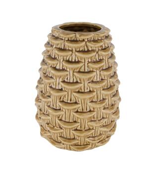Vase Keramik d18h25cm braun