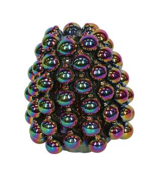 Vase christmas ball ceramic d20h23cm Multi
