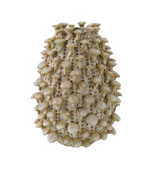 Vase mushroom ceramic 19x19x25cm