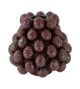 Vase pinecone ceramic 24x24x25cm