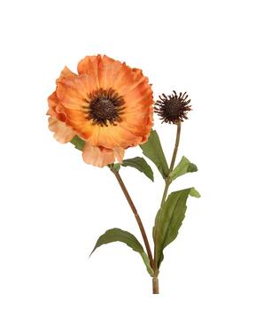 Branch anemone artificial 12x20x55cm Orange