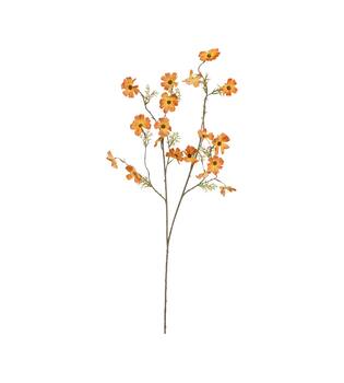 Tak cosmea kunstmatig 11x56x134cm oranje