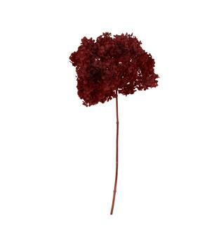Bunch hydrangea preserved nature 60x20x25cm Red